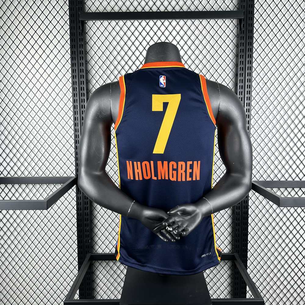 NBA Oklahoma City Thunder 7#NHOLMGREN