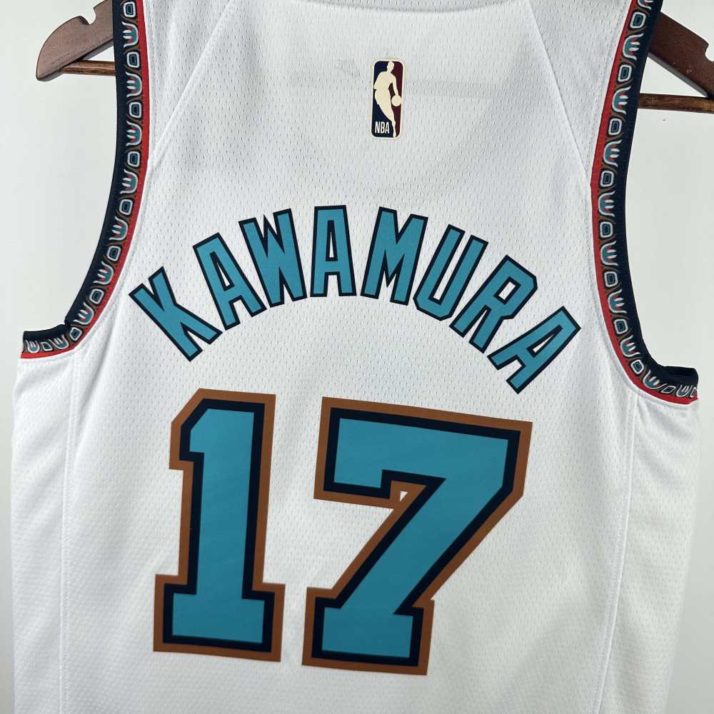 NBA Memphis Grizzlies 17#KAWAMURA