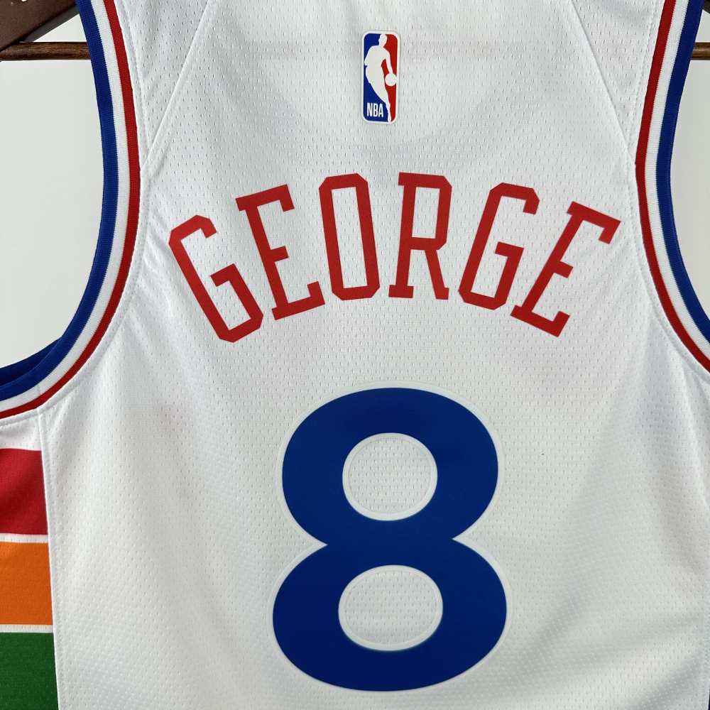 NBA Philadelphia 76ers 8#GEORGE