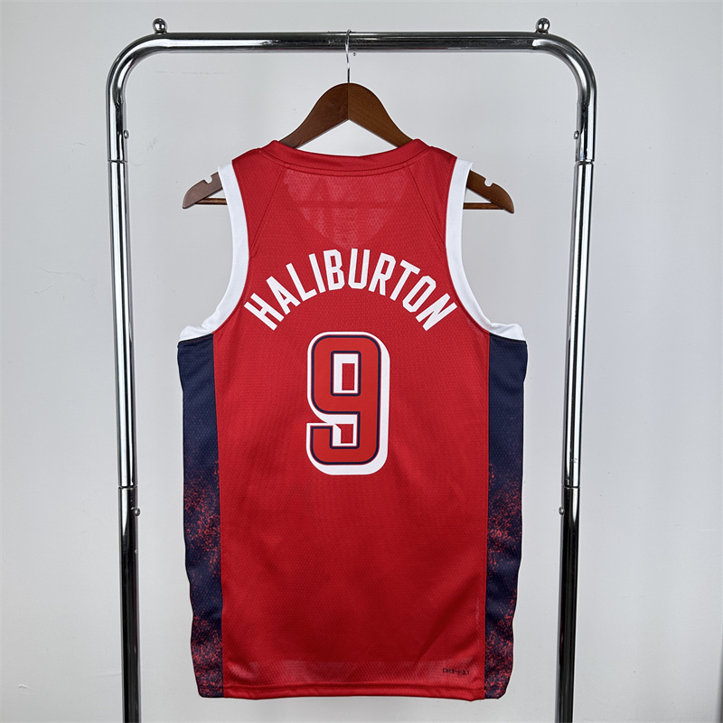 NBA USA 9#HALIBURTON