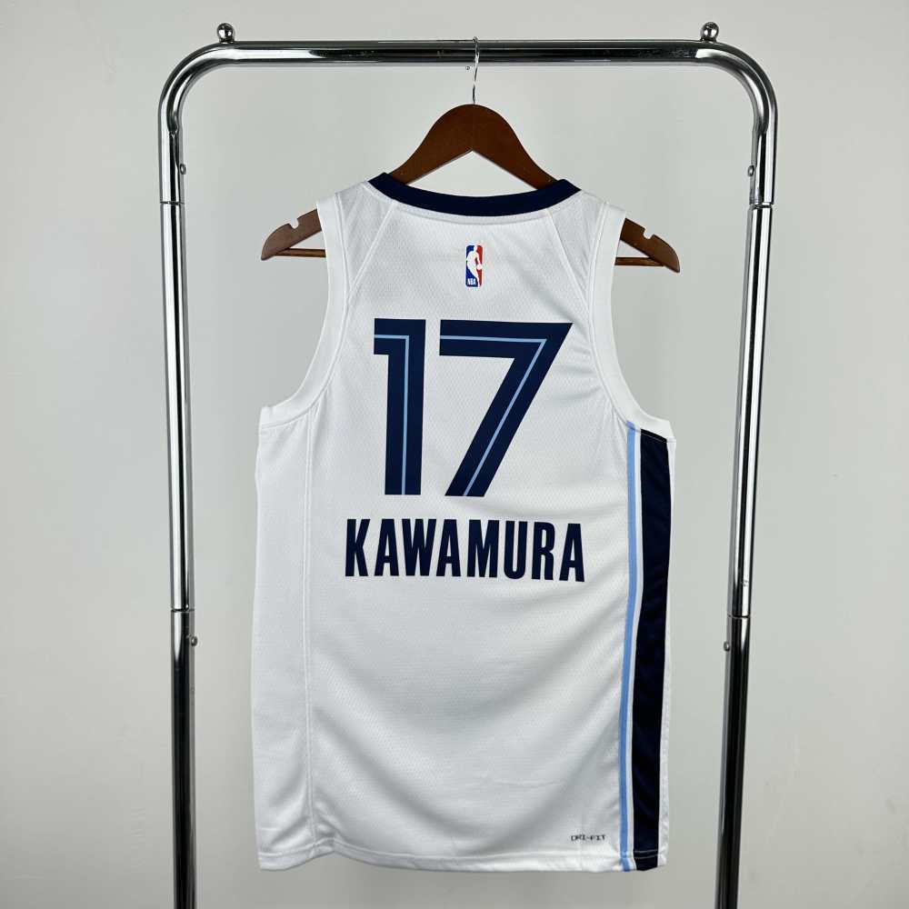 NBA Memphis Grizzlies 17#KAWAMURA