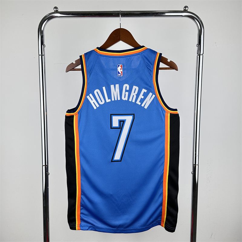 NBA Oklahoma City Thunder 7#HOLMGREN
