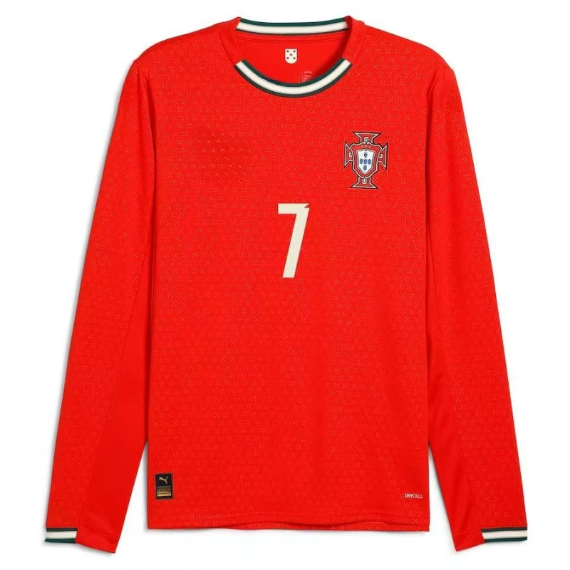 2526 season Portugal home Fan version long sleeve