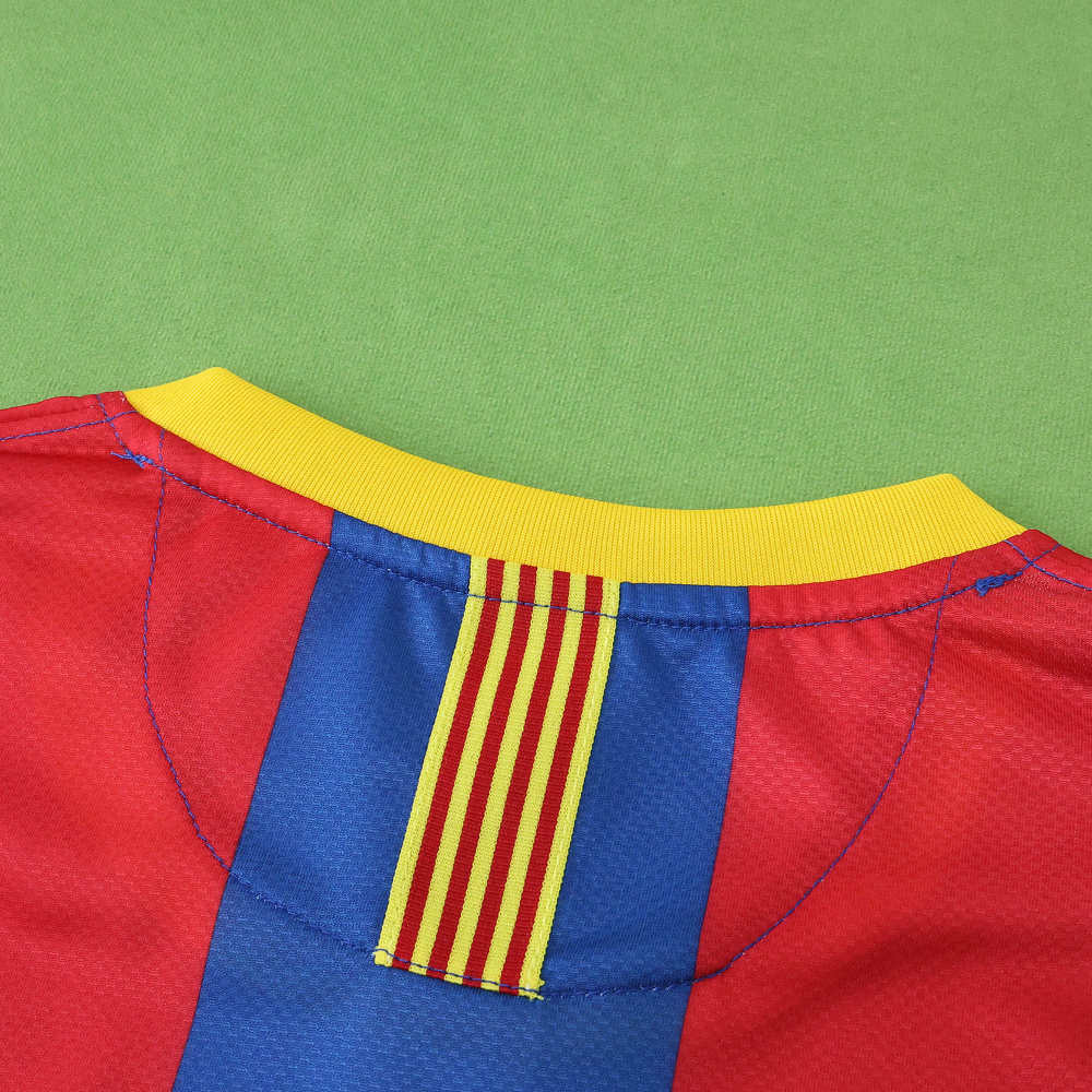 1011 season FC Barcelona / Barça home Long sleeved retro Fan version