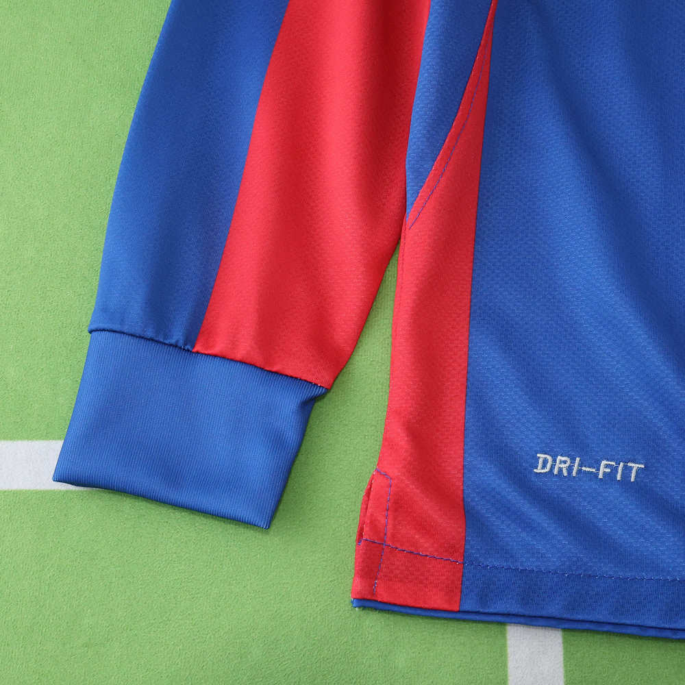 1011 season FC Barcelona / Barça home Long sleeved retro Fan version
