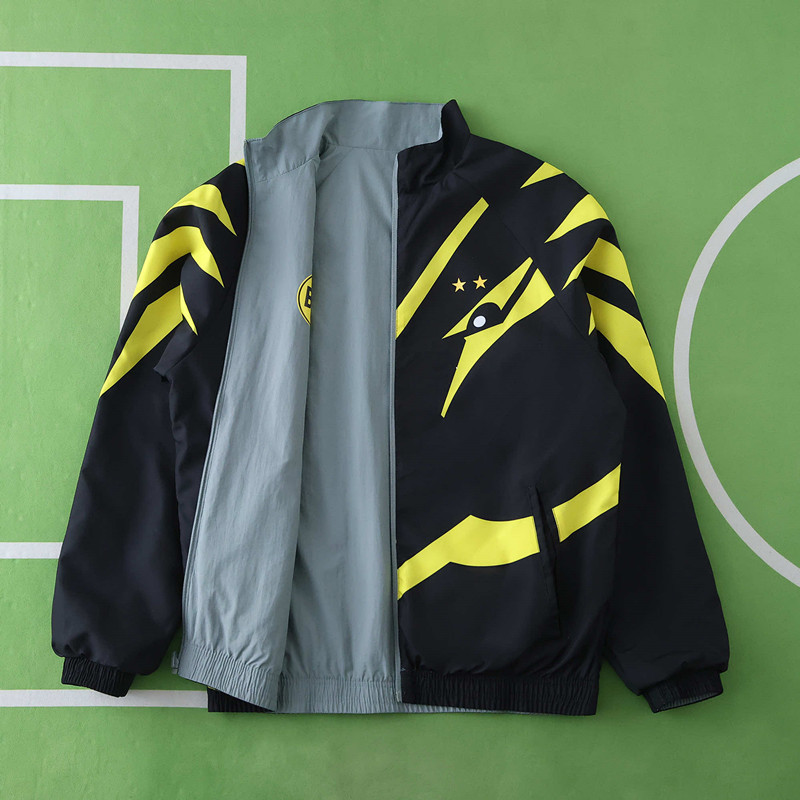 2425 Borussia Dortmund Wear on both sides windbreaker