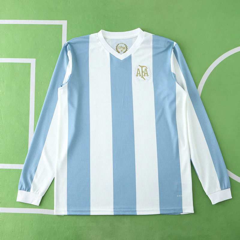 2425 season Argentina 50th anniversary Long sleeved Fan version