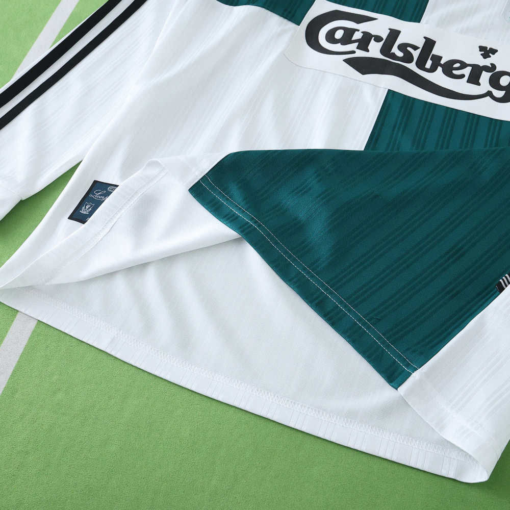 9596 season Liverpool F.C. away retro Long sleeved Fan version