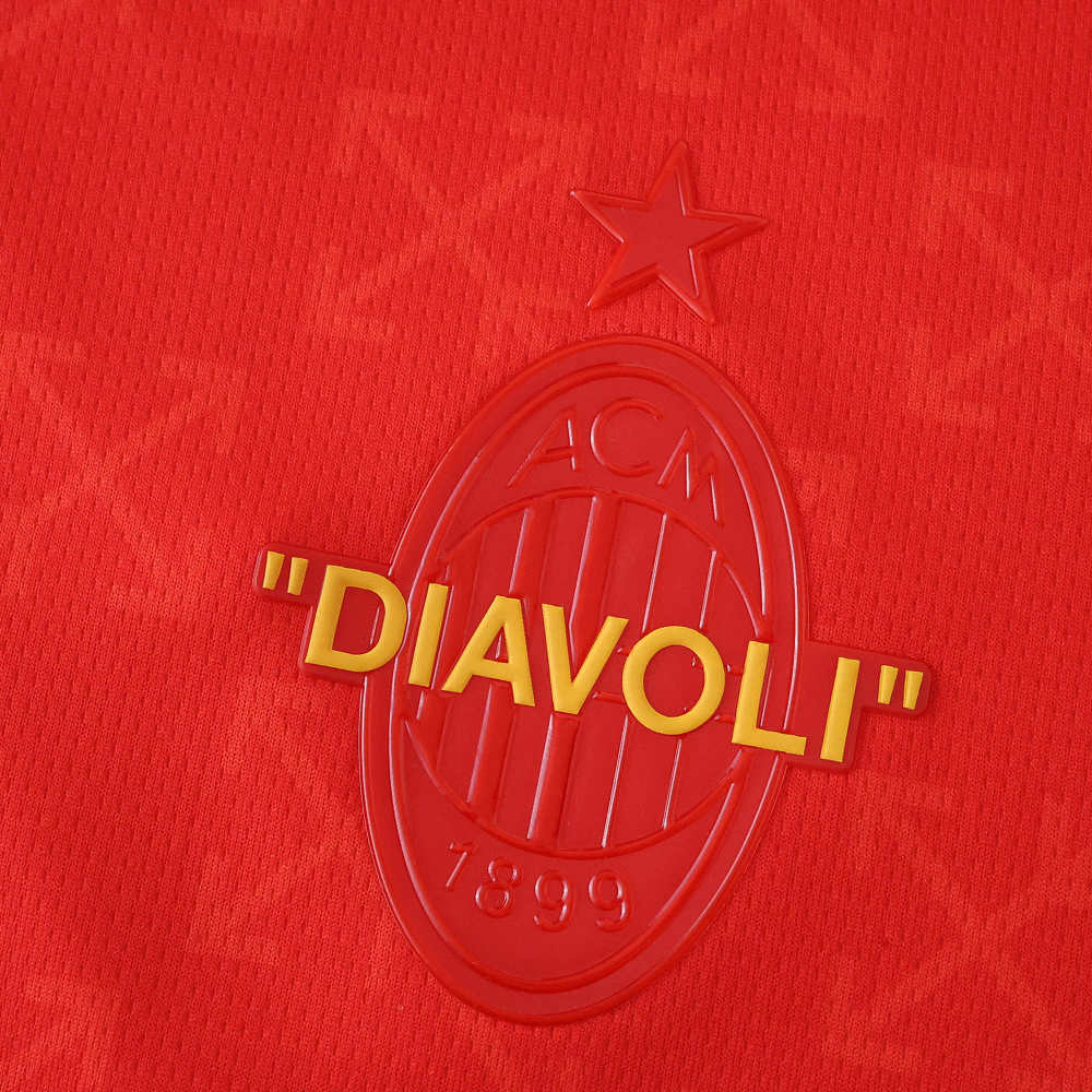 2425 season A.C. Milan x OFF-WHITE Fan version