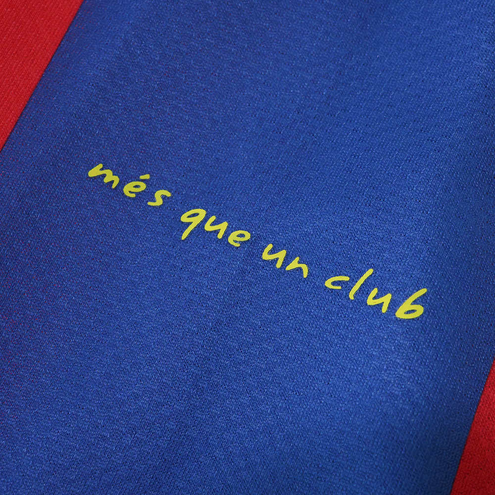 1011 season FC Barcelona / Barça home Long sleeved retro Fan version
