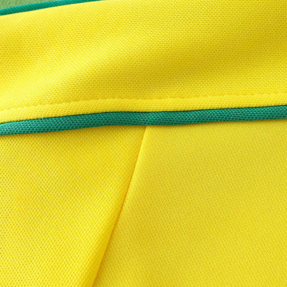 1998 retro Brazil home Long sleeved retro Fan version