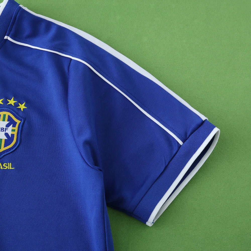1998 Brazil away retro Kids kit