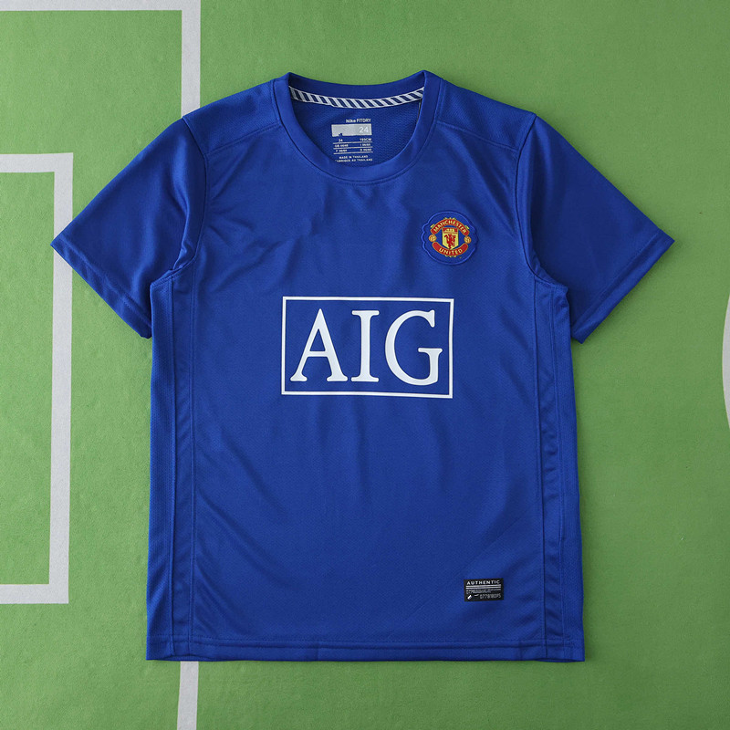 0809 Manchester United F.C. third retro Kids kit