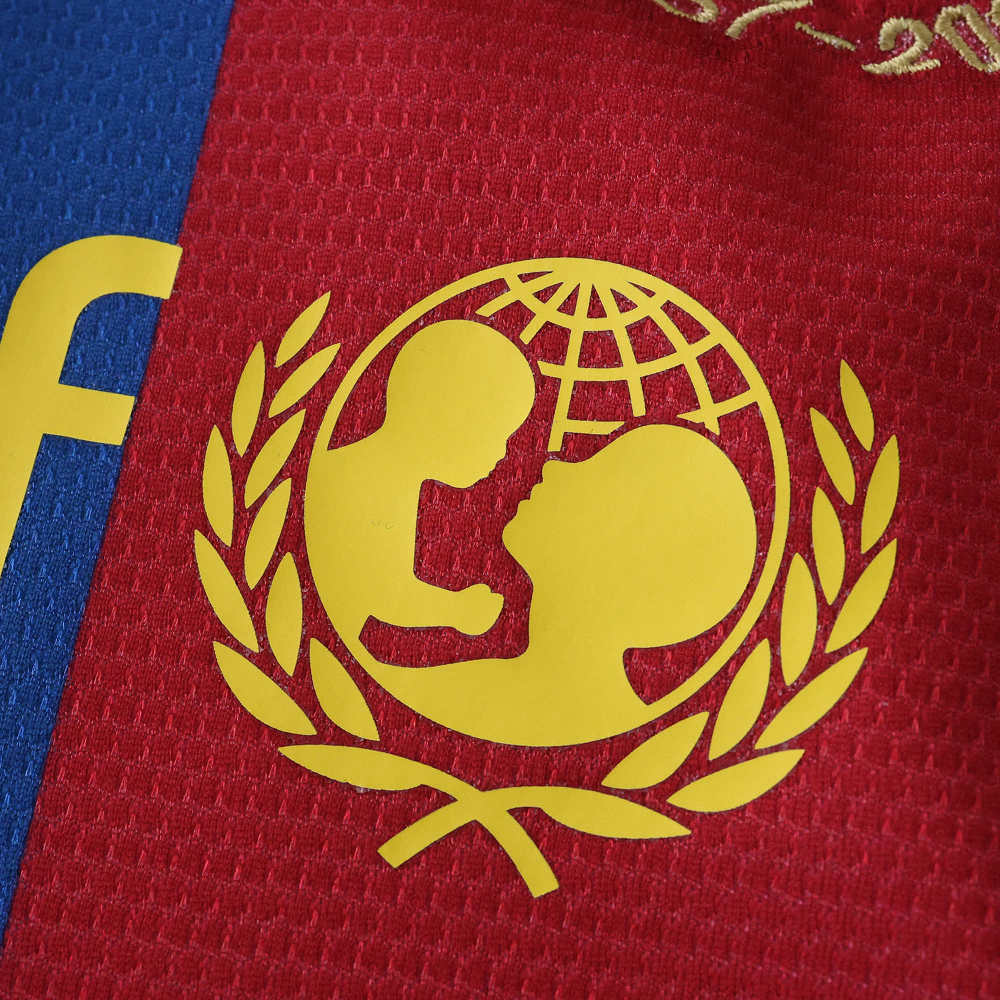 0708 FC Barcelona / Barça home retro Kids kit