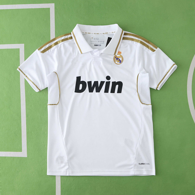 1112 Real Madrid CF home retro Kids kit