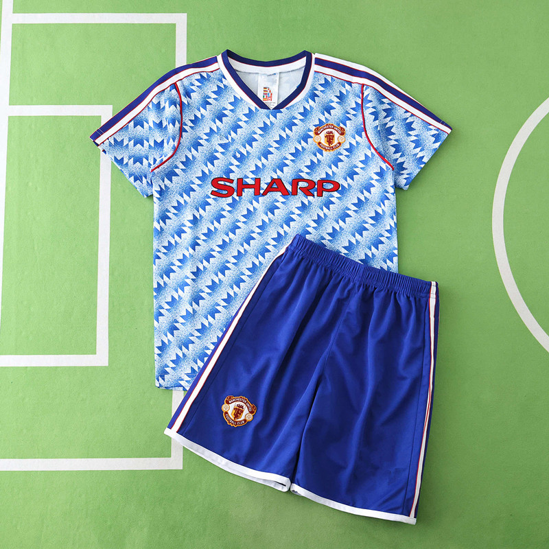 9092 Manchester United F.C. away retro Kids kit