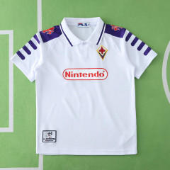 1998 ACF Fiorentina away retro Kids kit