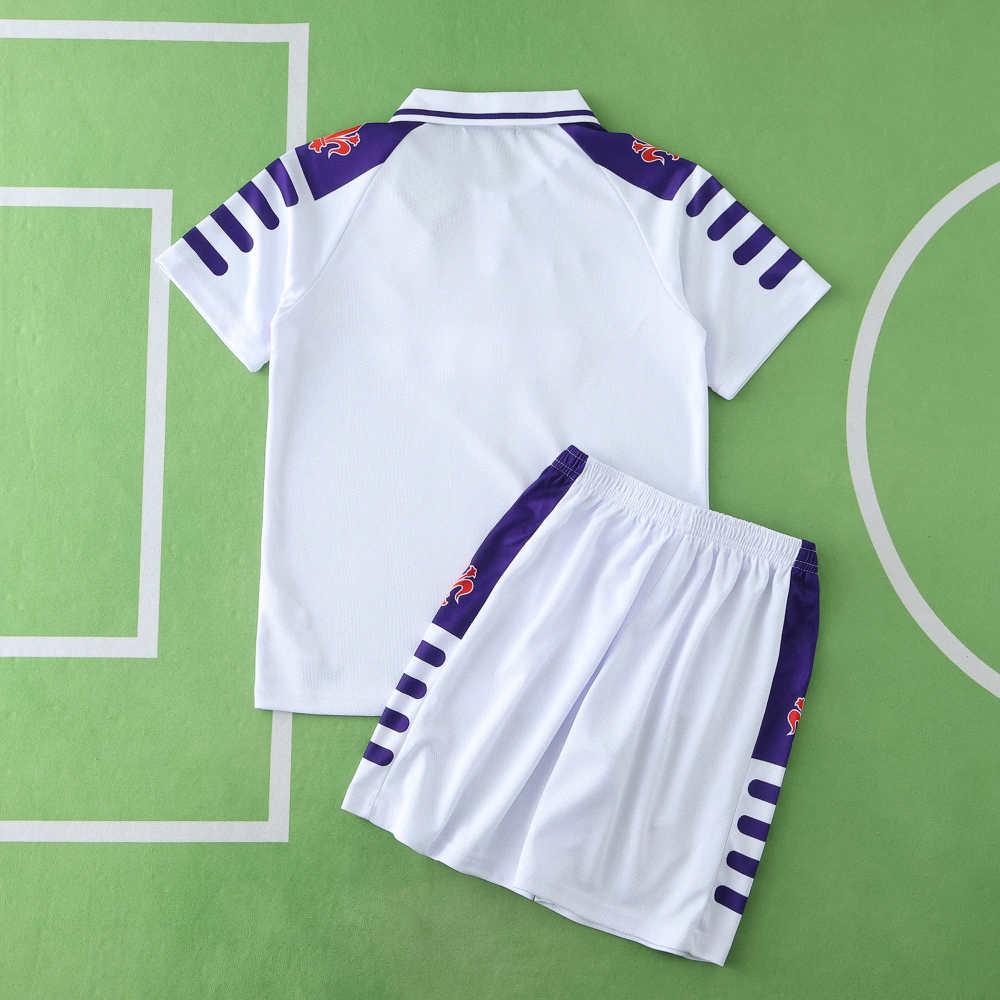 1998 ACF Fiorentina away retro Kids kit