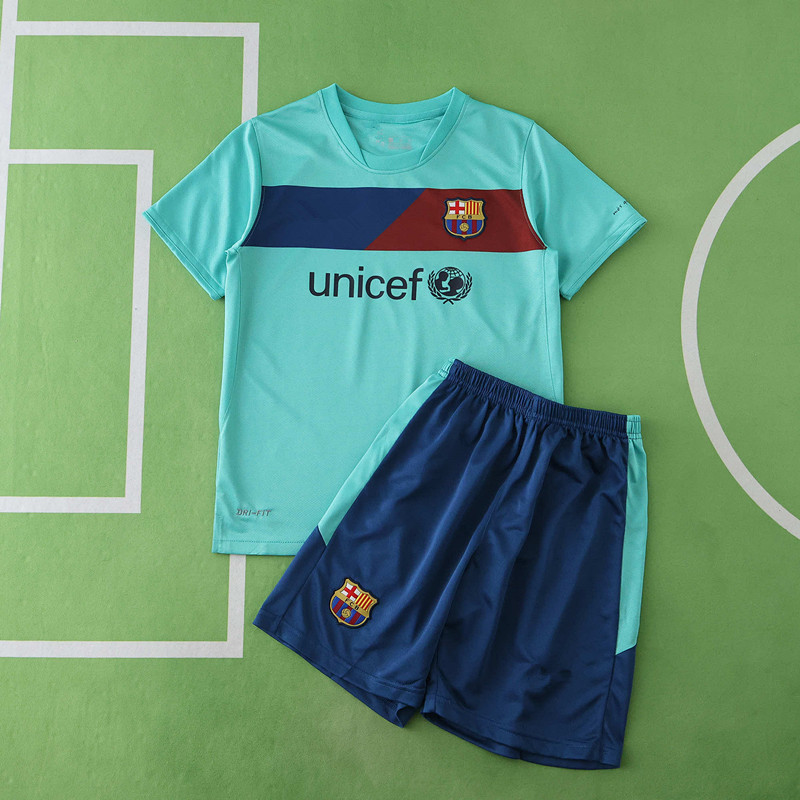1011 FC Barcelona / Barça away retro Kids kit