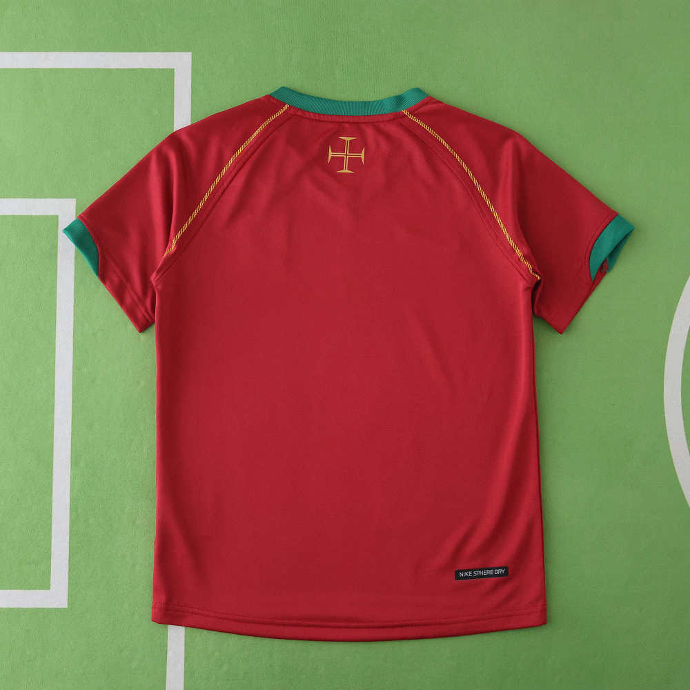 2006 Portugal home retro Kids kit