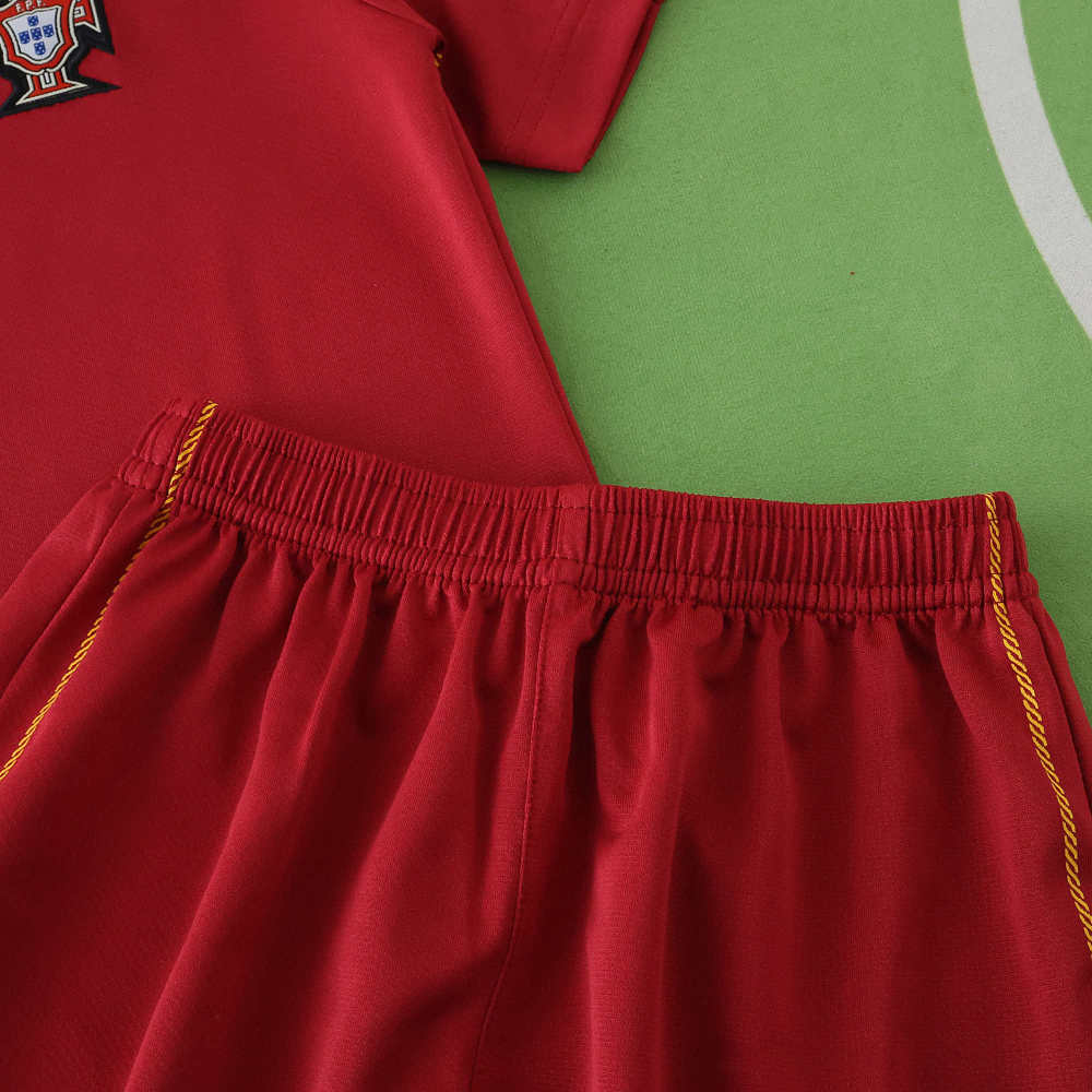 2006 Portugal home retro Kids kit