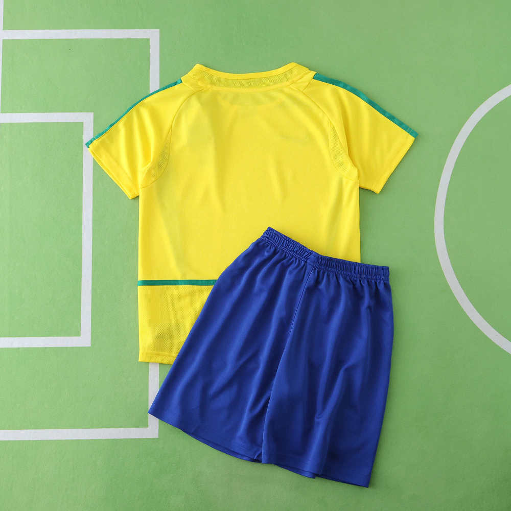2002 Brazil home retro Kids kit