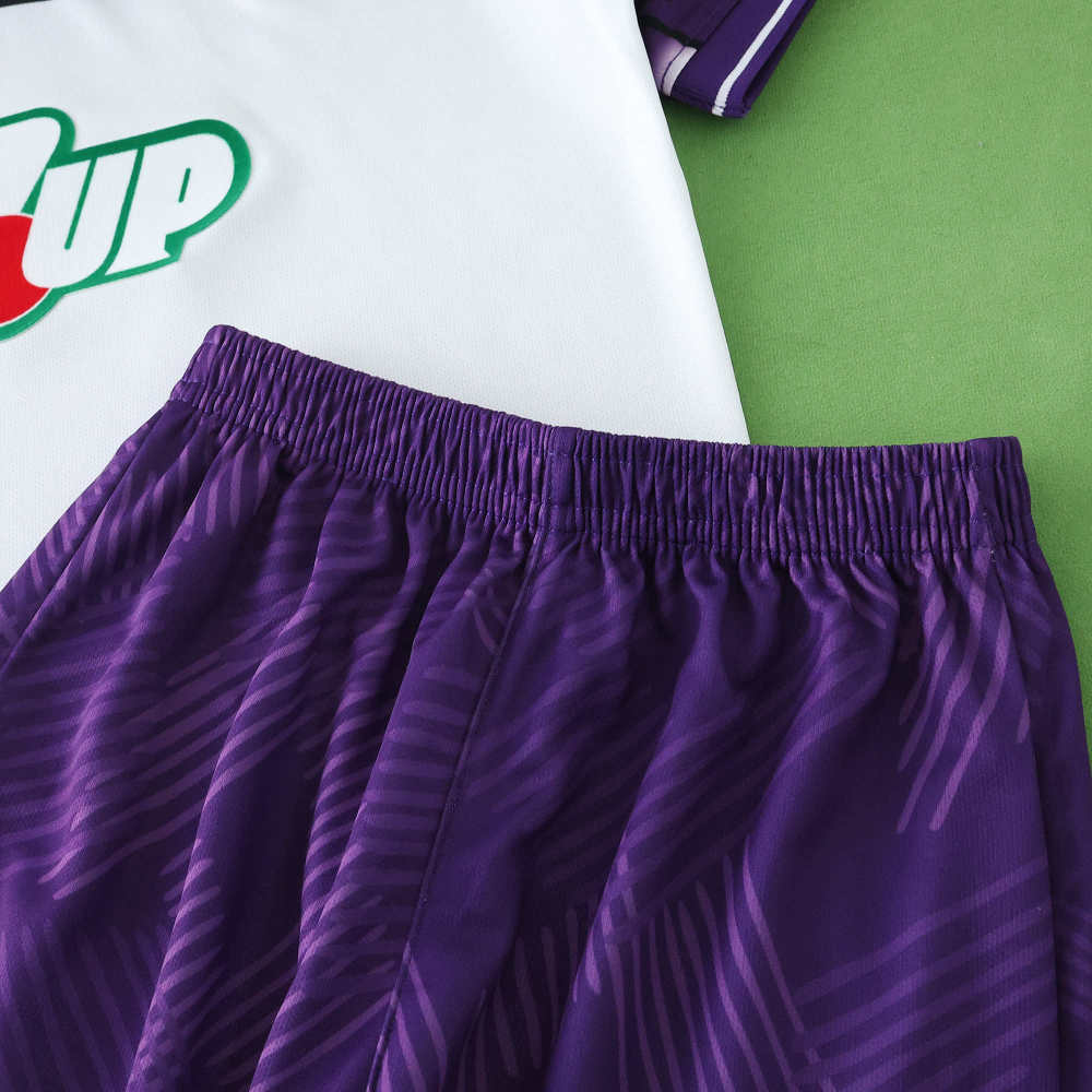 9293 ACF Fiorentina away retro Kids kit