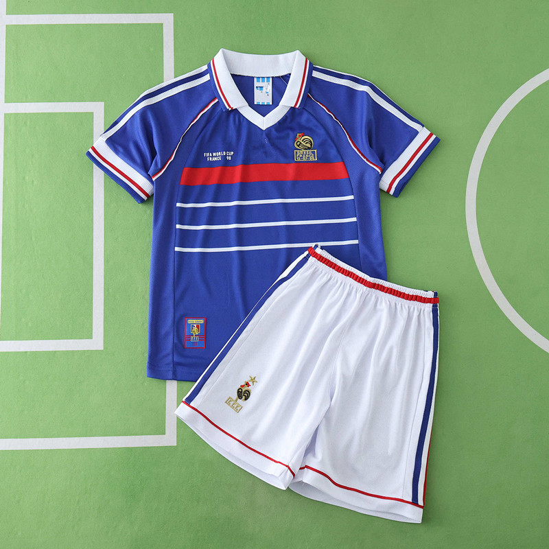 1998 France home retro Kids kit