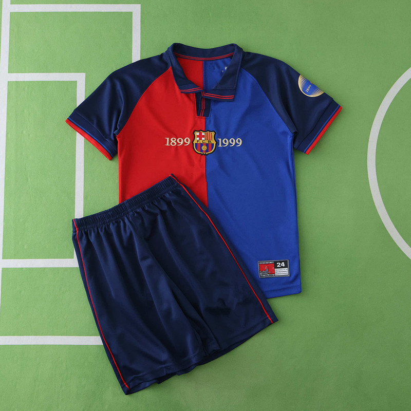 centenary FC Barcelona / Barça retro Kids kit
