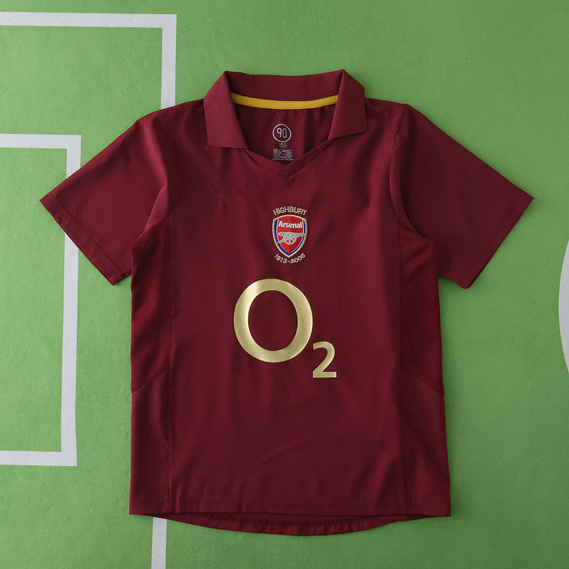 0506 Arsenal F.C. home retro Kids kit