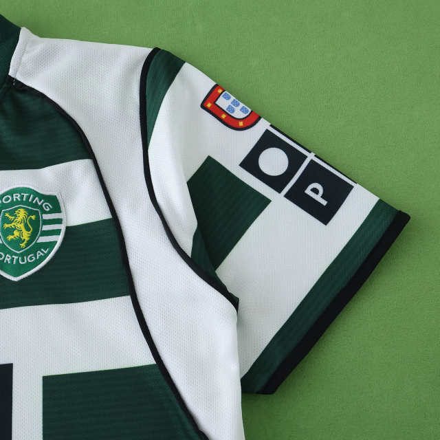 0103 Sporting CP home retro Kids kit