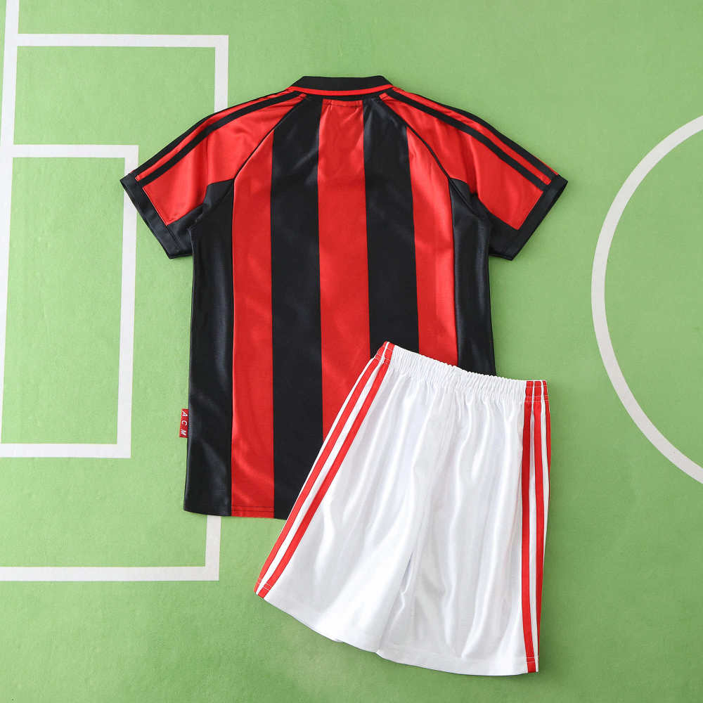 9899 A.C. Milan home retro Kids kit