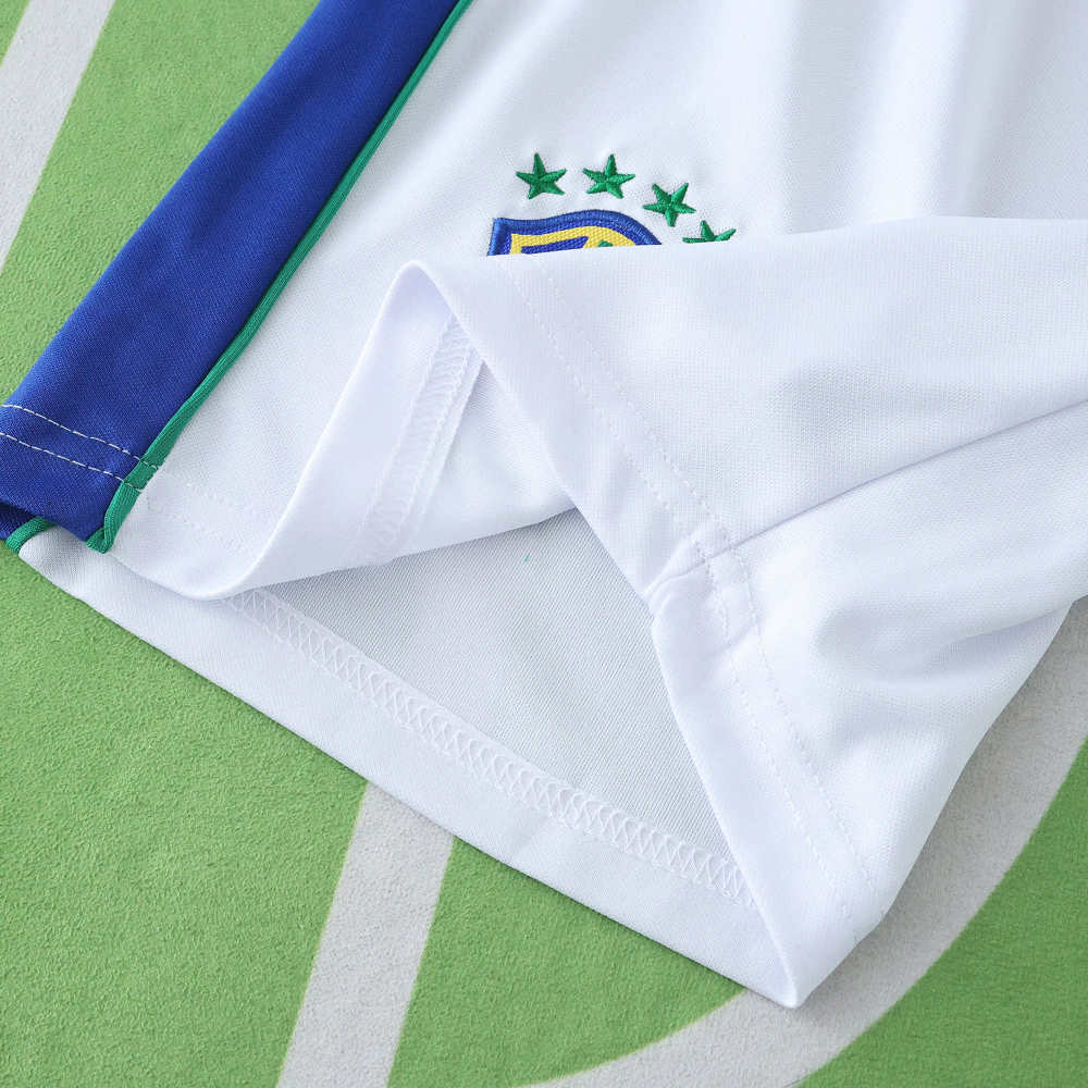 1998 Brazil away retro Kids kit