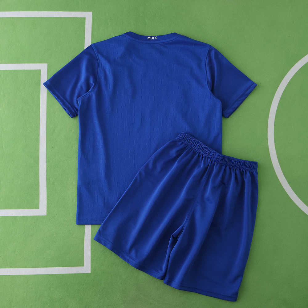 0809 Manchester United F.C. third retro Kids kit