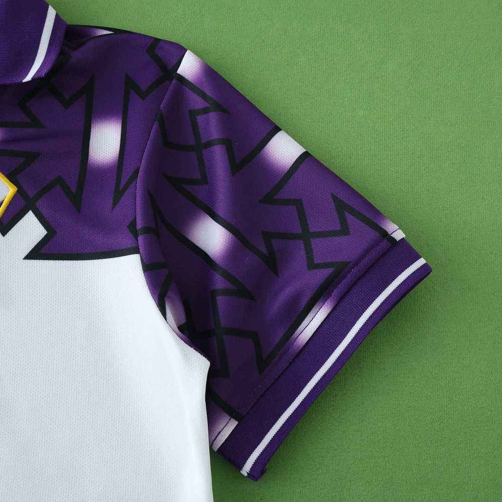 9293 ACF Fiorentina away retro Kids kit