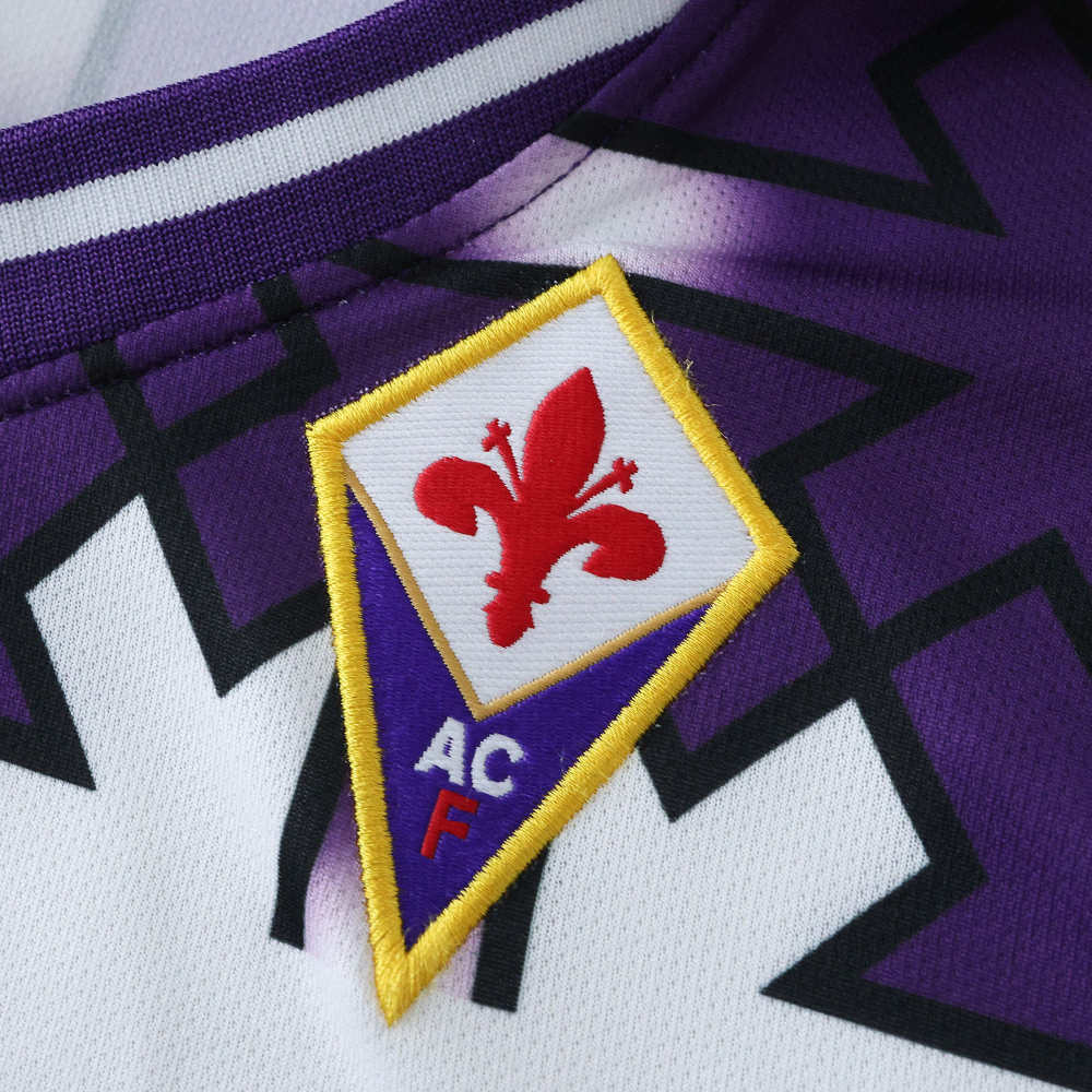 9293 ACF Fiorentina away retro Kids kit
