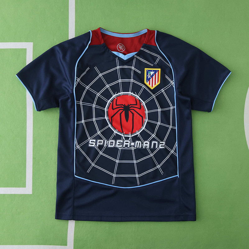 0405 Club Atlético de Madrid away retro Kids kit