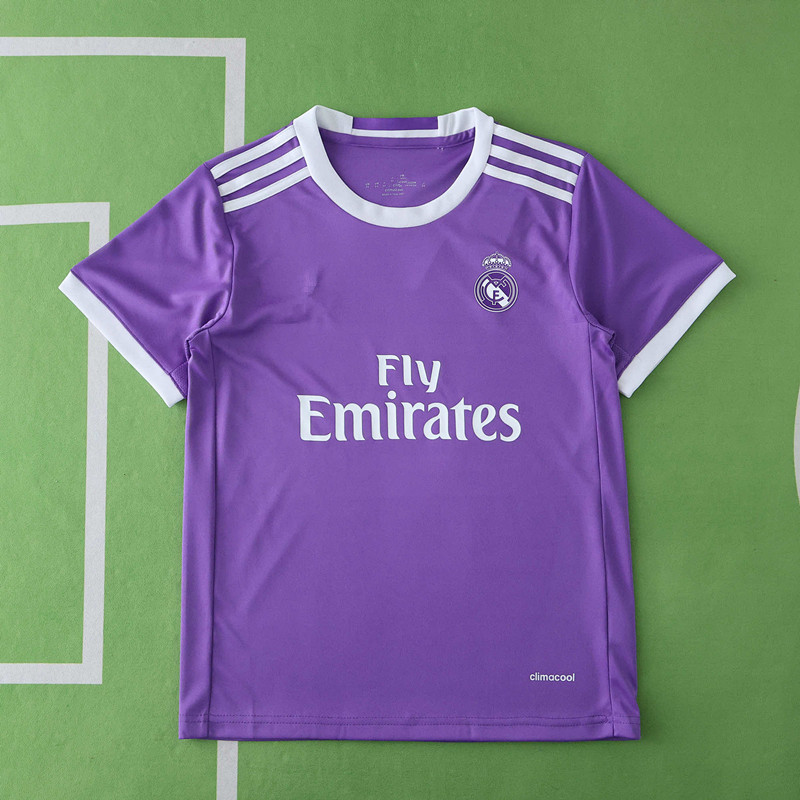 1617 Real Madrid CF away retro Kids kit