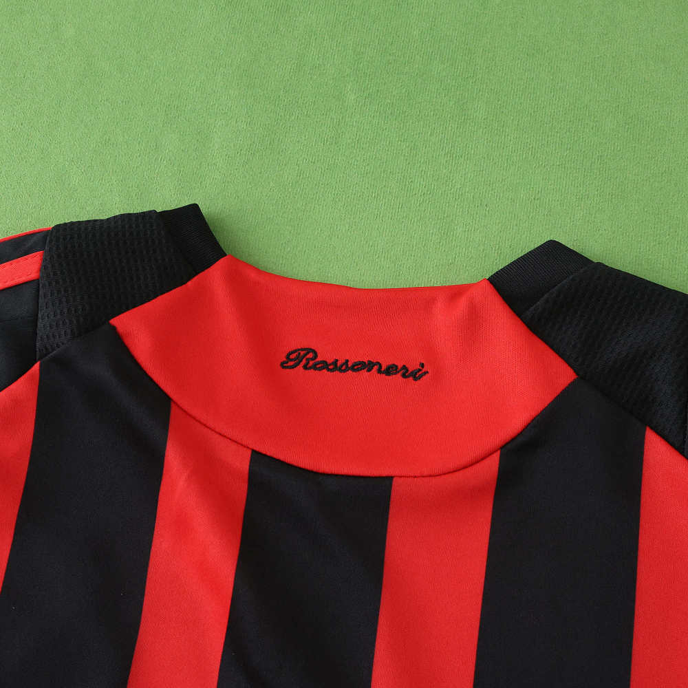 0809 A.C. Milan home retro Kids kit