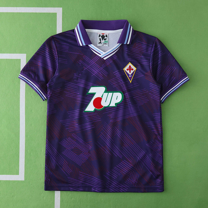 9293 ACF Fiorentina home retro Kids kit