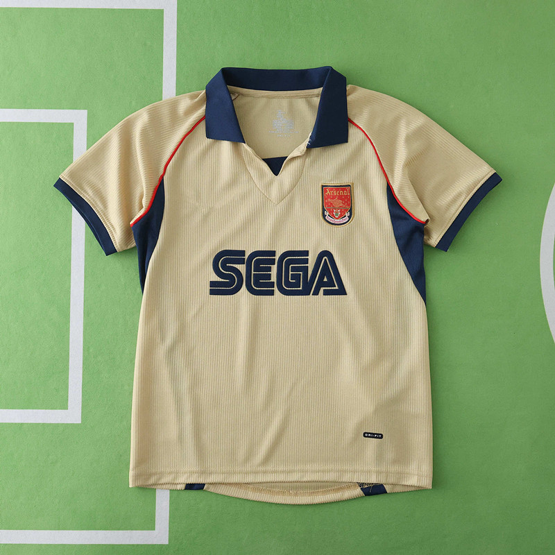 0102 Arsenal F.C. away retro Kids kit