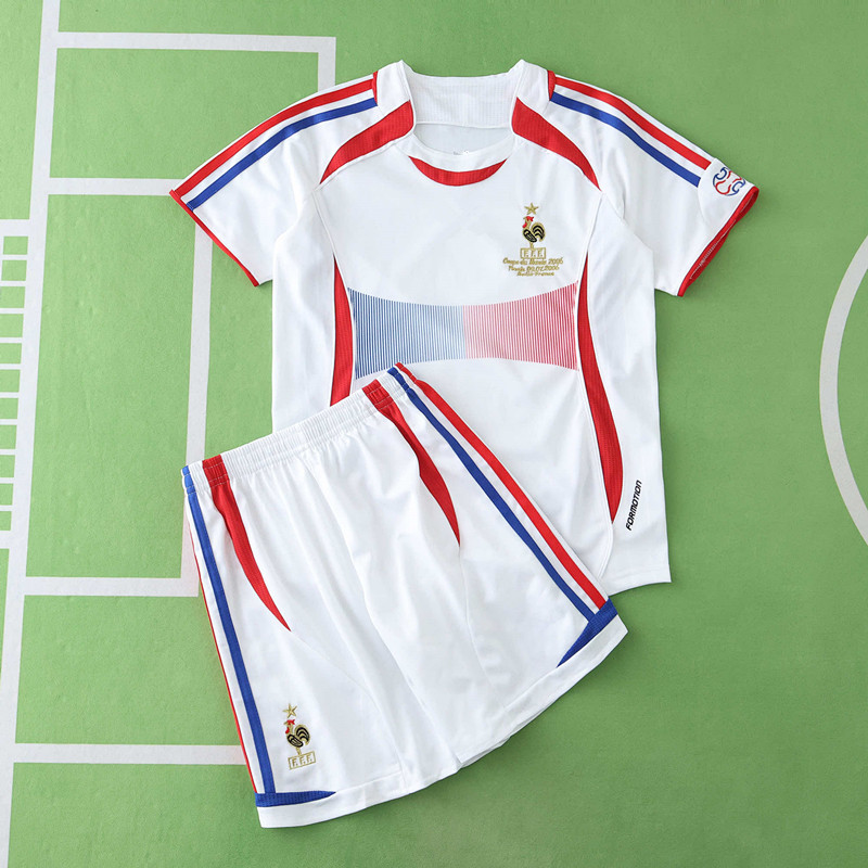 2006 France away retro Kids kit