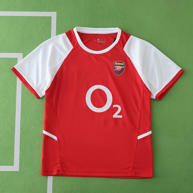 0203 Arsenal F.C. home retro Kids kit