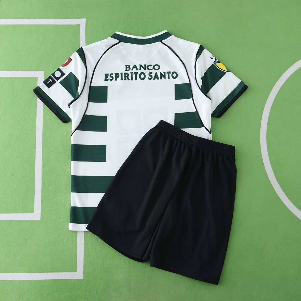 0103 Sporting CP home retro Kids kit
