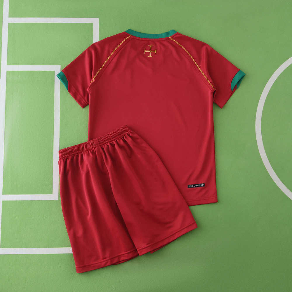 2006 Portugal home retro Kids kit