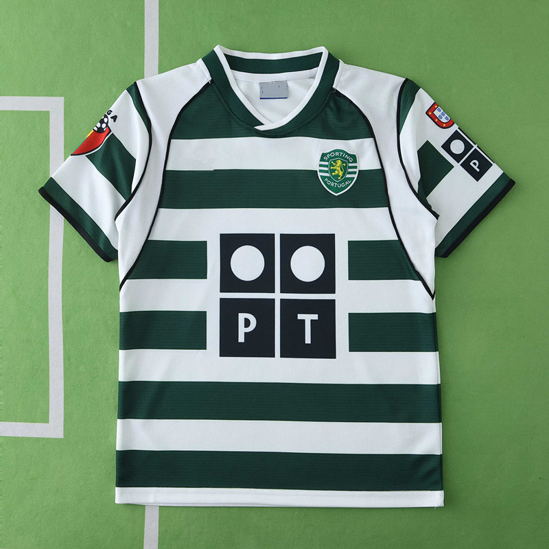 0103 Sporting CP home retro Kids kit