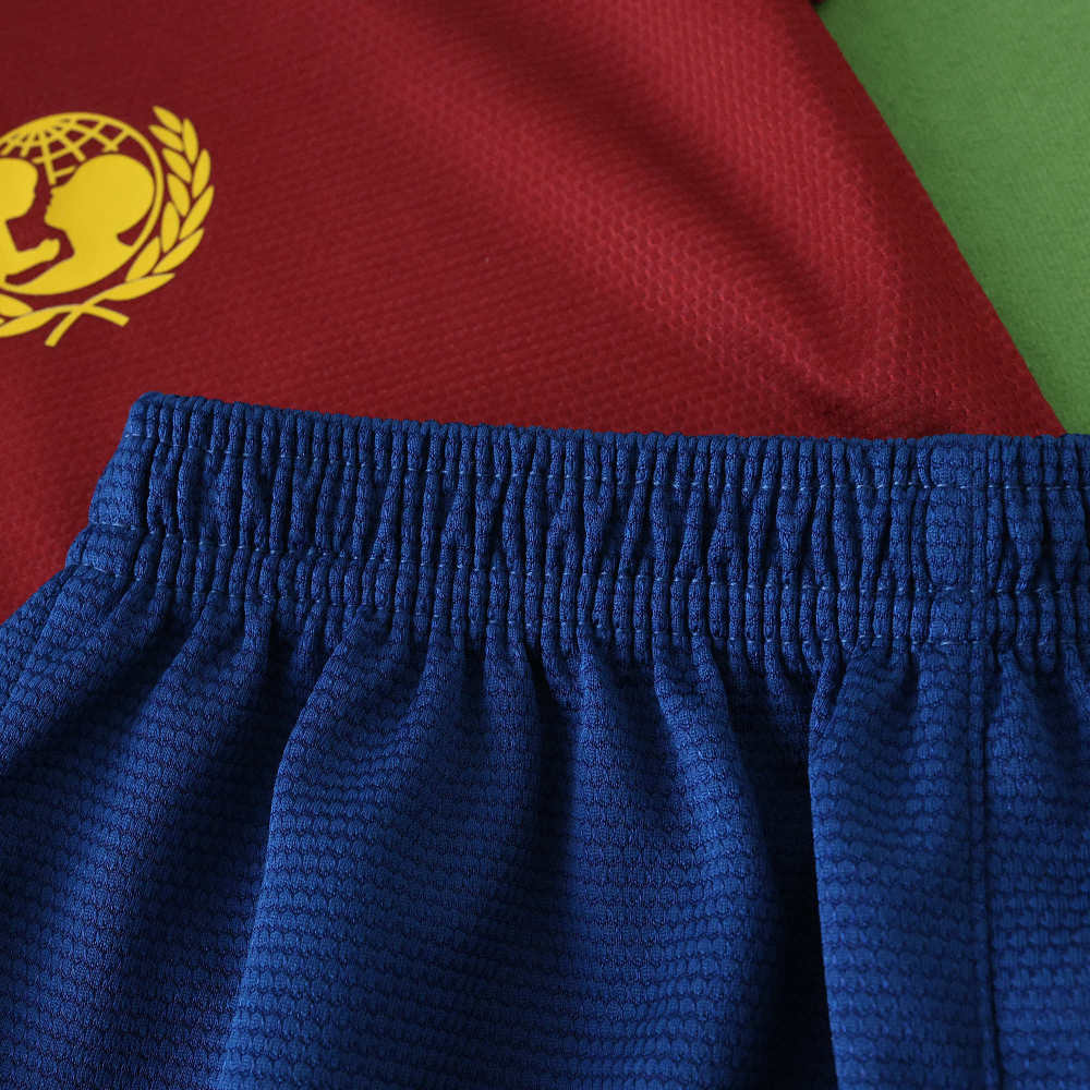 0809 FC Barcelona / Barça home retro Kids kit