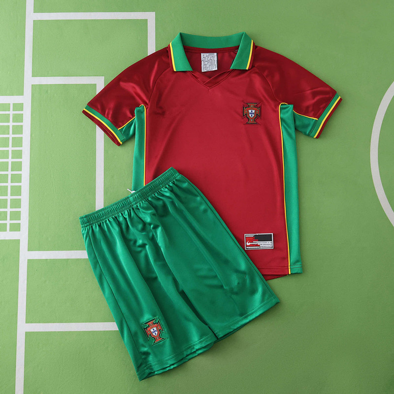 1998 Portugal home retro Kids kit