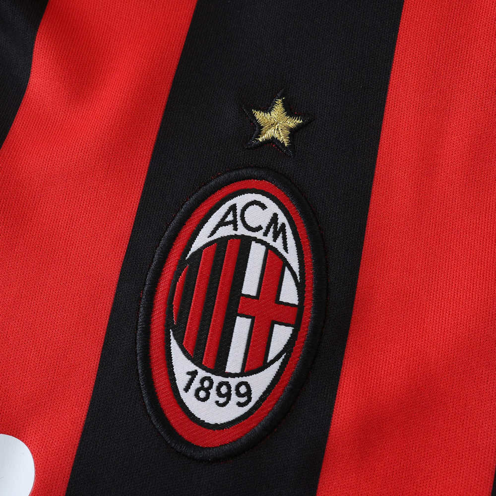 0809 A.C. Milan home retro Kids kit