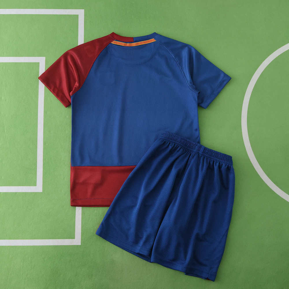 0809 FC Barcelona / Barça home retro Kids kit